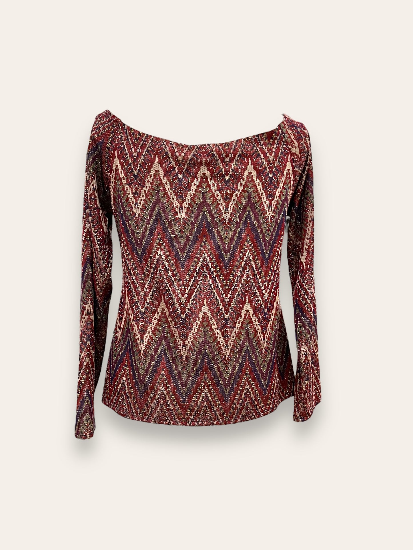 Maglia Stampa Missoni Scollo A V