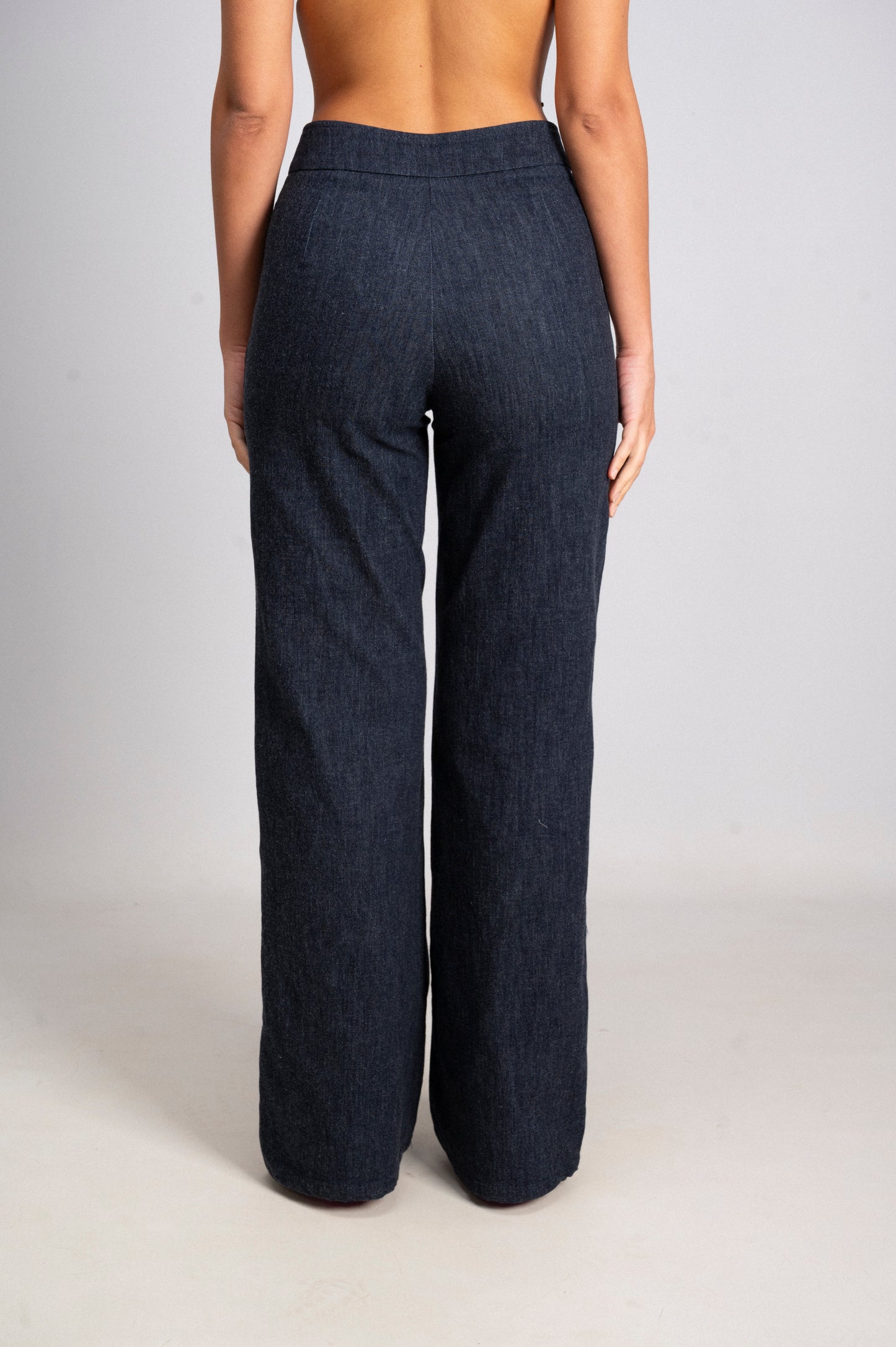 Pantaloni Tailleur Jeans