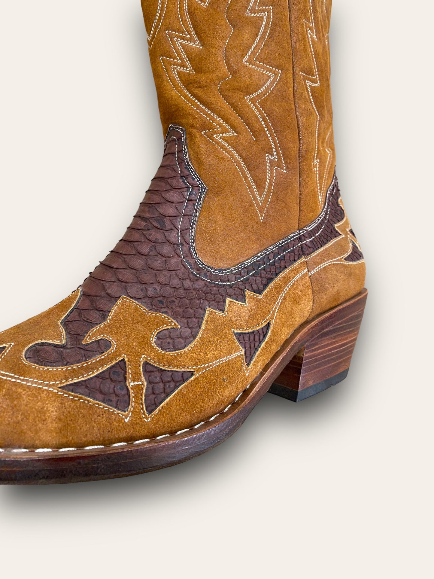 Texano limited edition cuoio e legno
