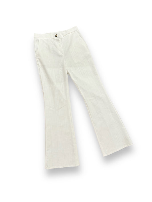 Pantalone In Denim Bianco