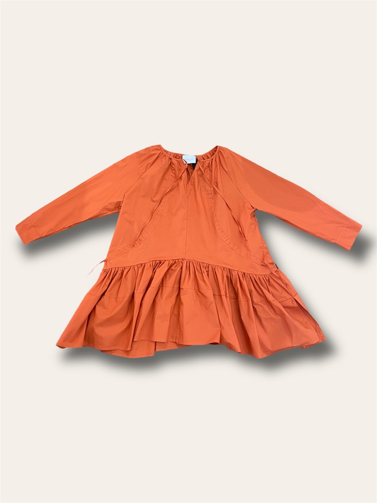 Mini dress arancio